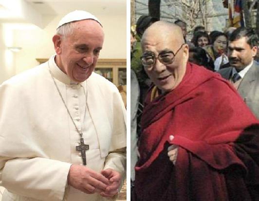 Dalái lama quiere conocer al papa Francisco