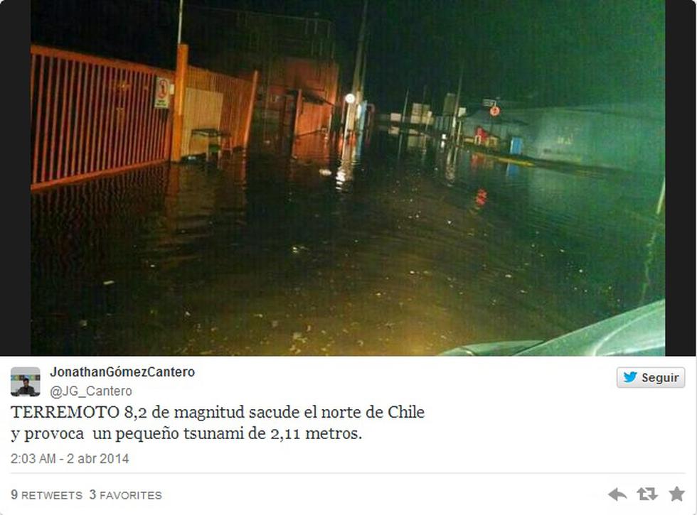 Imágenes que deja el terremoto registrado al norte de Chile (FOTOS)