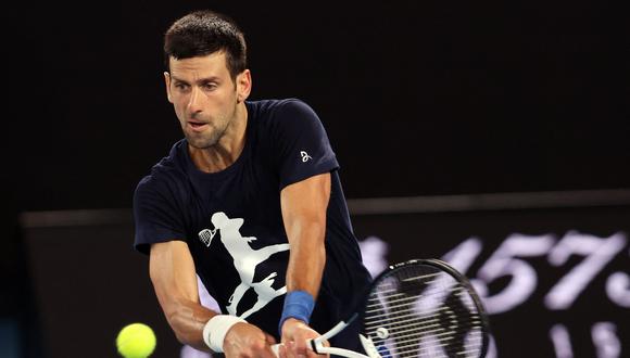 Djokovic afirmó estar dispuesto a sacrificar su participación en más torneos para evitar vacunarse. (Foto: AFP)