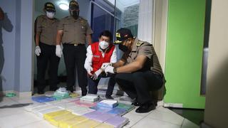 Surco: banda financiada por cartel mexicano cae con 40 paquetes de cocaína dentro de vivienda