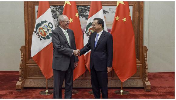 PPK se reunió con Primer Ministro de China en busca de inversiones y turismo para el Perú