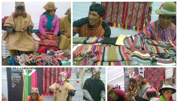 Cusco: Q´eros exhibieron sus productos de artesanía