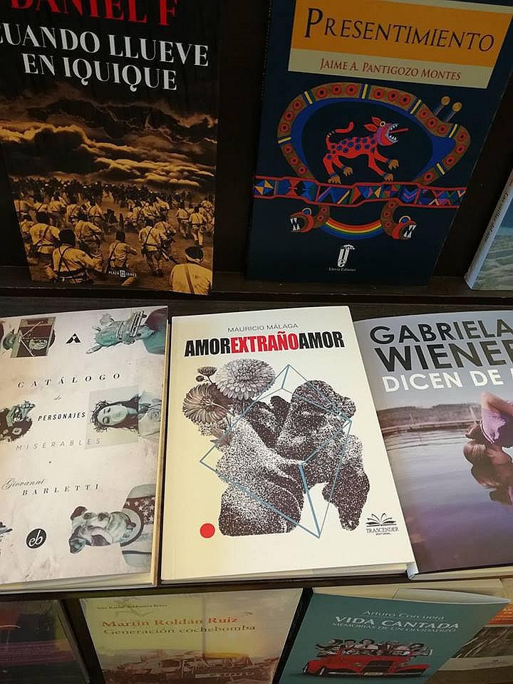 Mauricio Málaga presenta su libro "Amor extraño amor" 