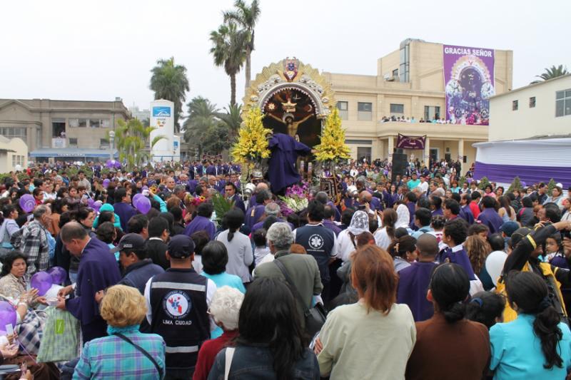 Sigue en vivo el último recorrido del Señor de los Milagros