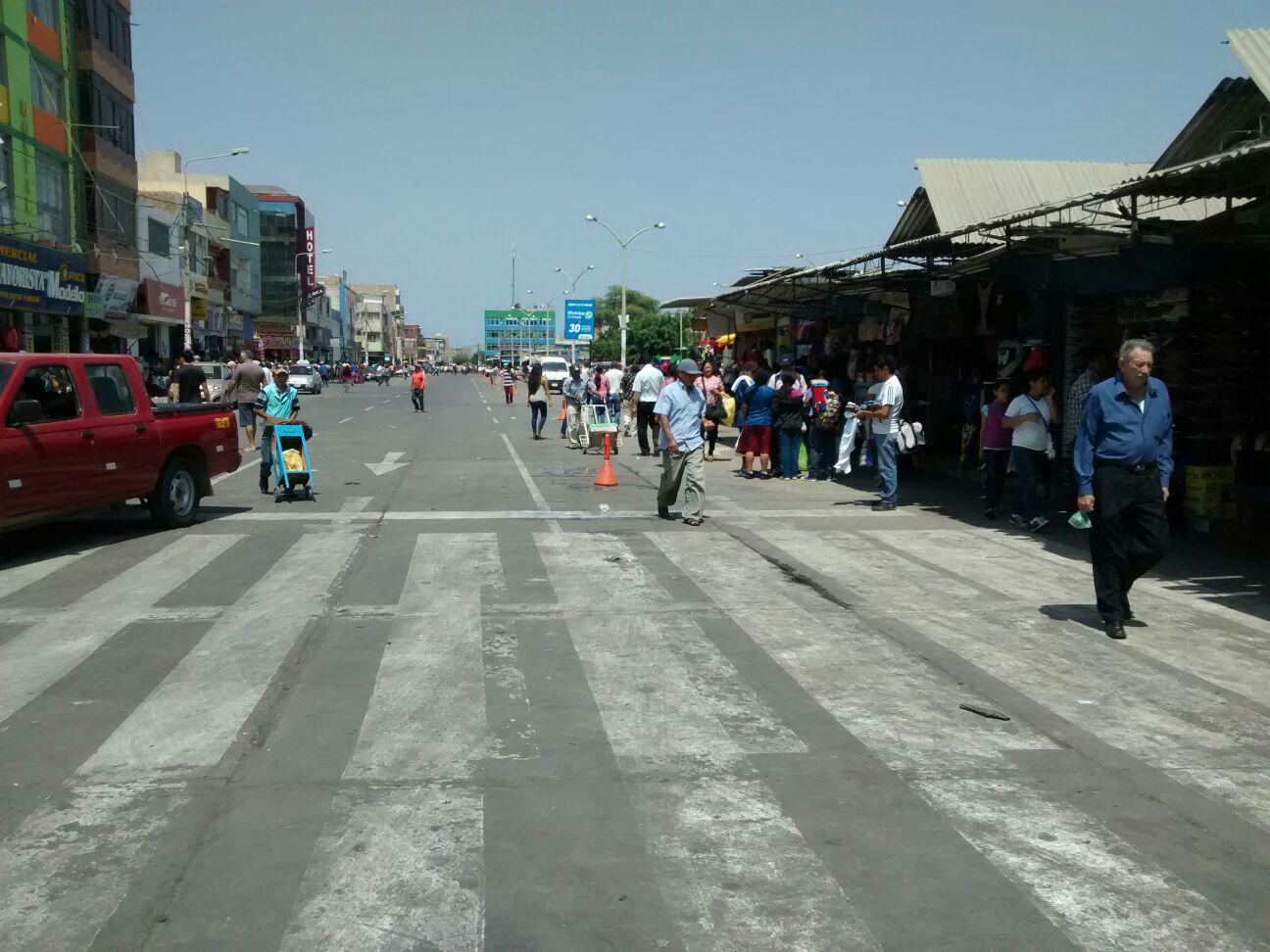 Chiclayo: calles de alrededores del Mercado Modelo lucen desocupadas (Video)