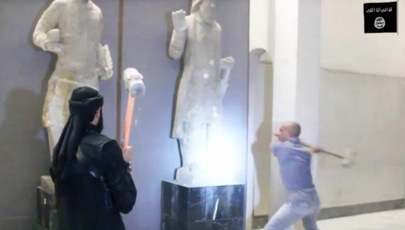 Unesco confirma el valor del patrimonio destruido en el Museo de Mosul