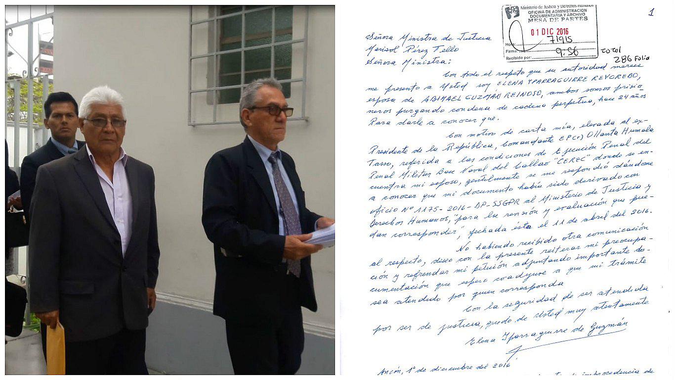 Terrorista Elena Iparraguirre envió carta a ministra Marisol Pérez Tello