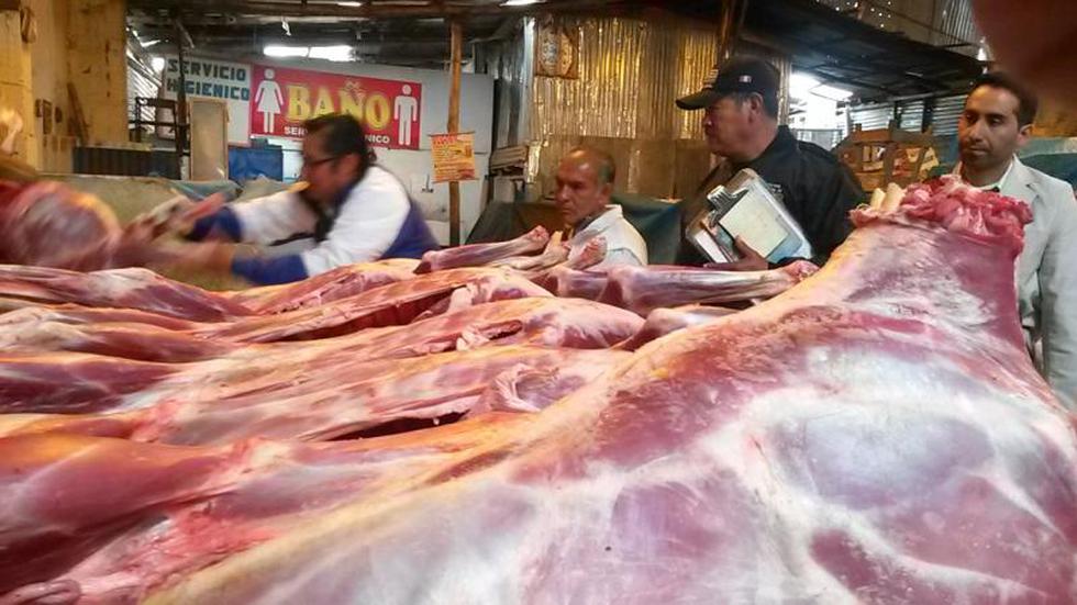 Incautan más de 100 kilos de carne de alpaca y llama con sarcocistosis
