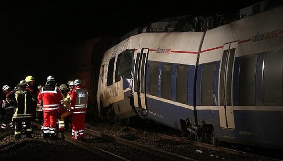 Alemania: ​Choque de trenes deja numerosos heridos