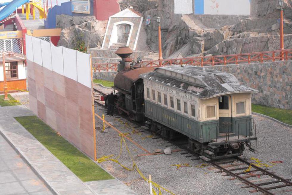 Expertos restaurarán locomotora "La Mollendina"