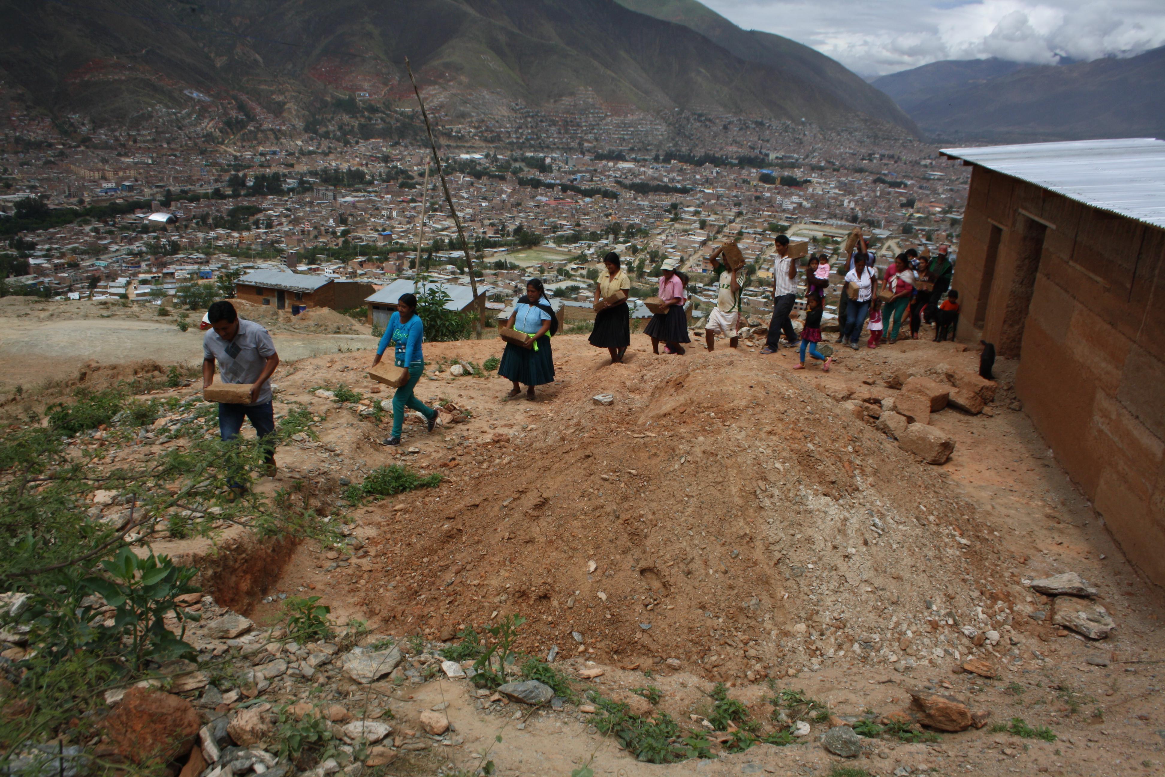 Mirador: gente con ganas de abandonar la pobreza