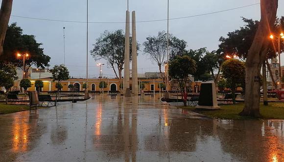 ​Lluvias de hasta tres horas sorprendió a las provincias de Ica y Nasca