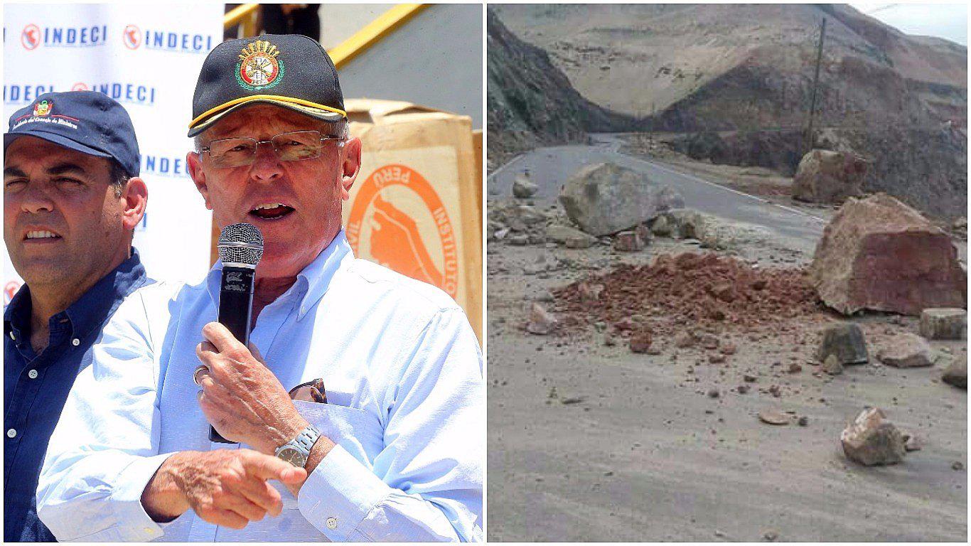 PPK garantiza "pronto" envío de ayuda a Arequipa tras sismo de 6.3 grados