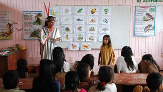Unos 95 mil escolares en la región Junín aprenden en sus lenguas originarias