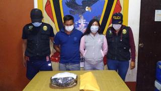 Solicitan condena para pareja que cayó con medio kilo de droga en Tumbes