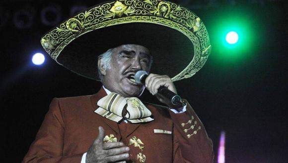 Vicente Fernández conmemora su trayectoria con el disco "A mis 80's". (Foto: AFP)