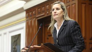 Presidenta del Congreso critica nombramiento del exministro Hernán Condori como asesor en el Minsa  