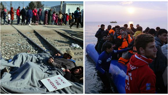 Refugiados siguen llegando a las islas y Grecia supera los 50.000 migrantes