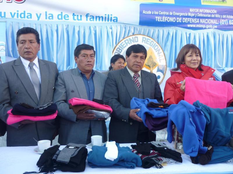 Verificarán avance de obras en distrito de Tapuc