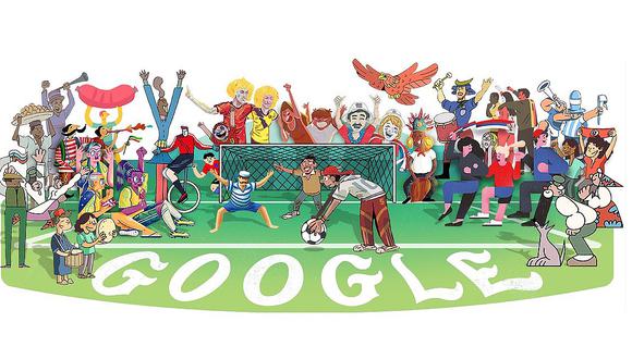 Google celebra el inicio de Rusia 2018 con un doodle especial