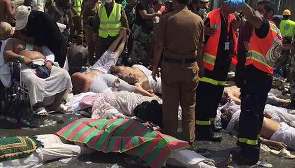 ​Mueren 220 personas en una avalancha de peregrinos en La Meca