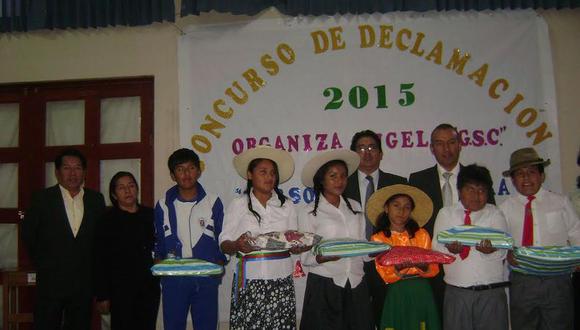 Escolares de Sánchez Cerro declamaron "Versos a mi tierra"