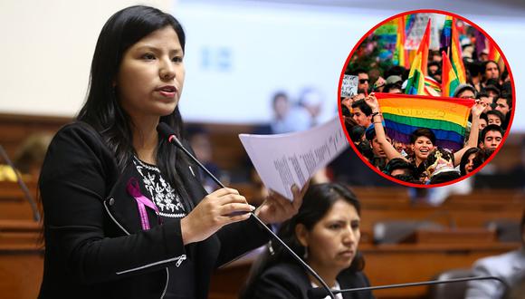 Indira Huilca presentó moción de saludo por el 'Día Internacional del Orgullo LGTBI"