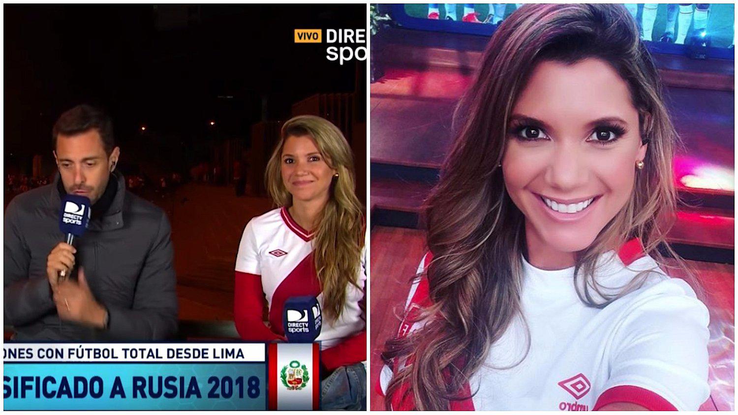 Periodistas de 'Fútbol Total' se burlan de Alexandra Hörler y así reacciona ella (VIDEO)