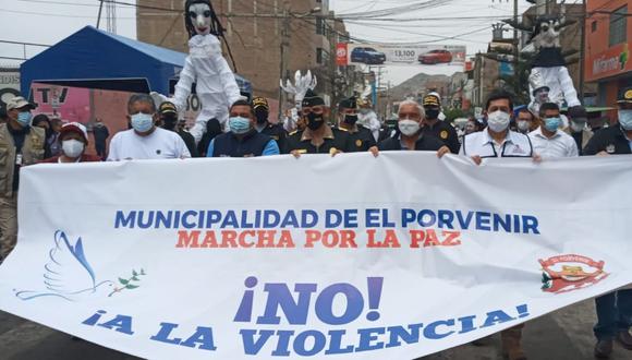 La Policía, el alcalde de El Porvenir y los pobladores piden que cese la violencia.