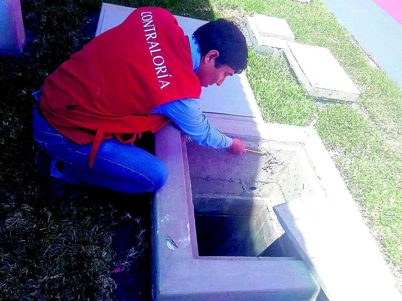 Advierten riesgos en obra de colegio  San Pedro 