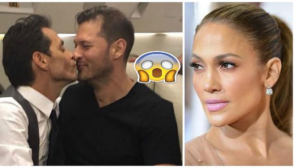Marc Anthony sorprende con polémicas fotos tras besarse con Jennifer López