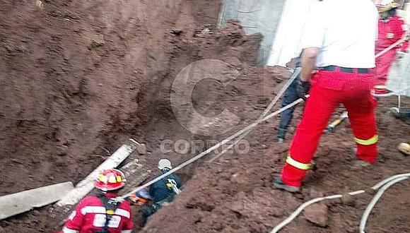 Construcción en la que murieron tres obreros en Cusco era ilegal (FOTOS)