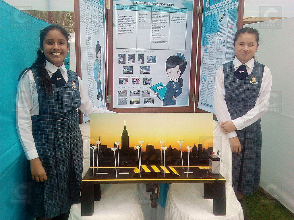 IE Santa Ana representa  a Tacna en feria nacional Eureka con 2 proyectos