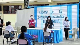 1500 estudiantes de Piura y el Alto Piura regresan a clases