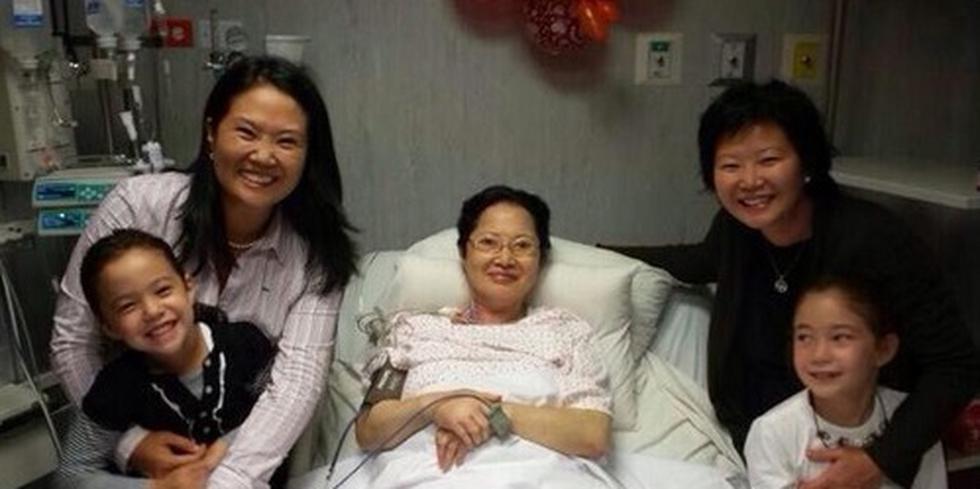Keiko Fujimori: "Mi mamá se recupera satisfactoriamente. Feliz día a todas las madres"