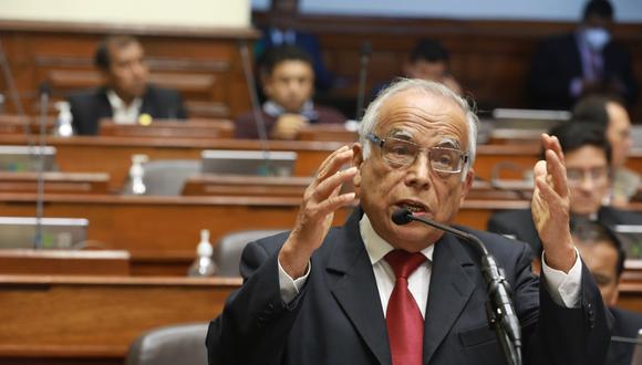 La cuestión de confianza presentada por Aníbal Torres fue rechazada por la Mesa Directiva del Congreso. (Foto: Congreso)