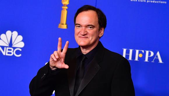 Quentin Tarantino se convirtió en padre por primera vez  (Foto: AFP)