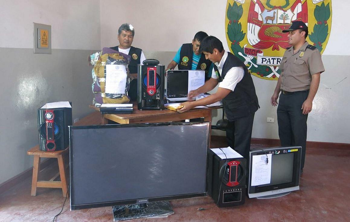 Policiales: ​Recuperan computadoras robadas