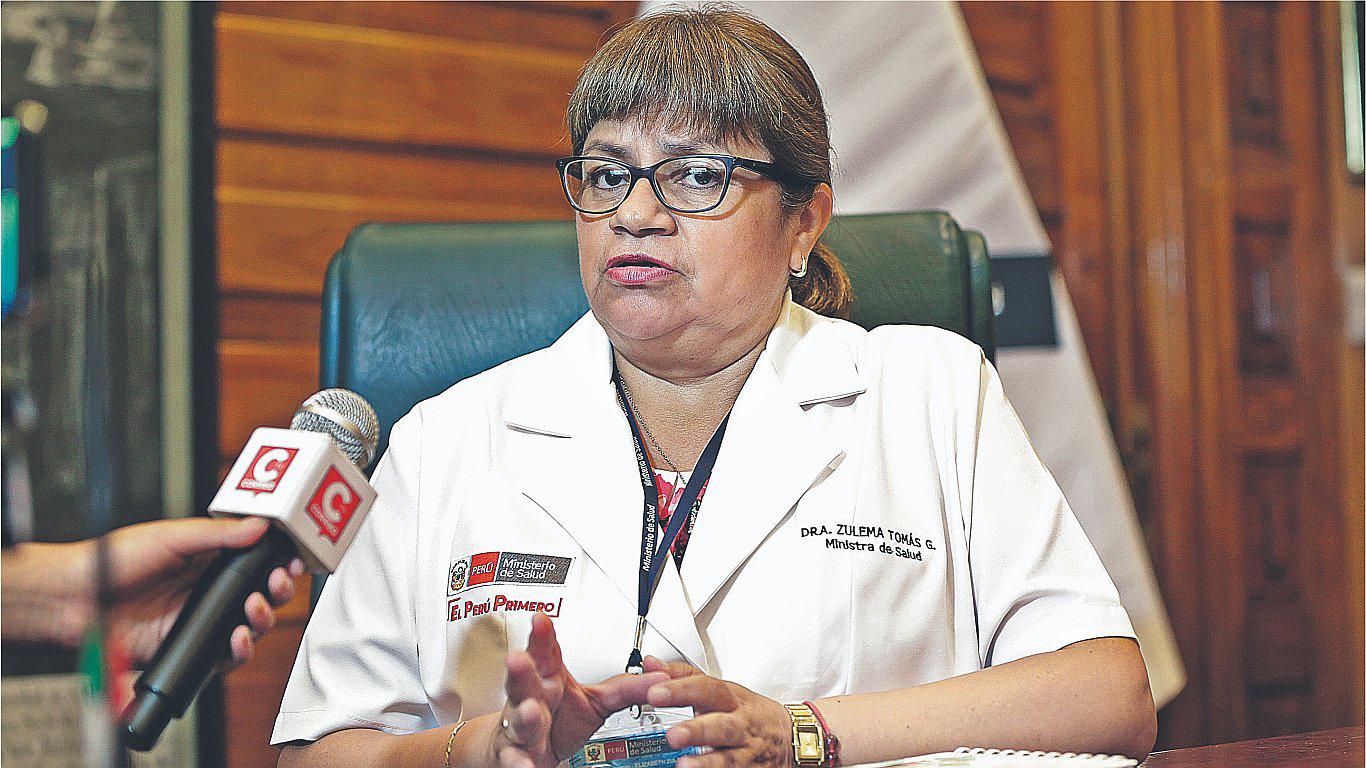 Ministra de Salud: "No podemos intervenir directamente en la anemia"