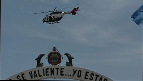 Helicópteros patrullan sedes de Cumbre ASPA