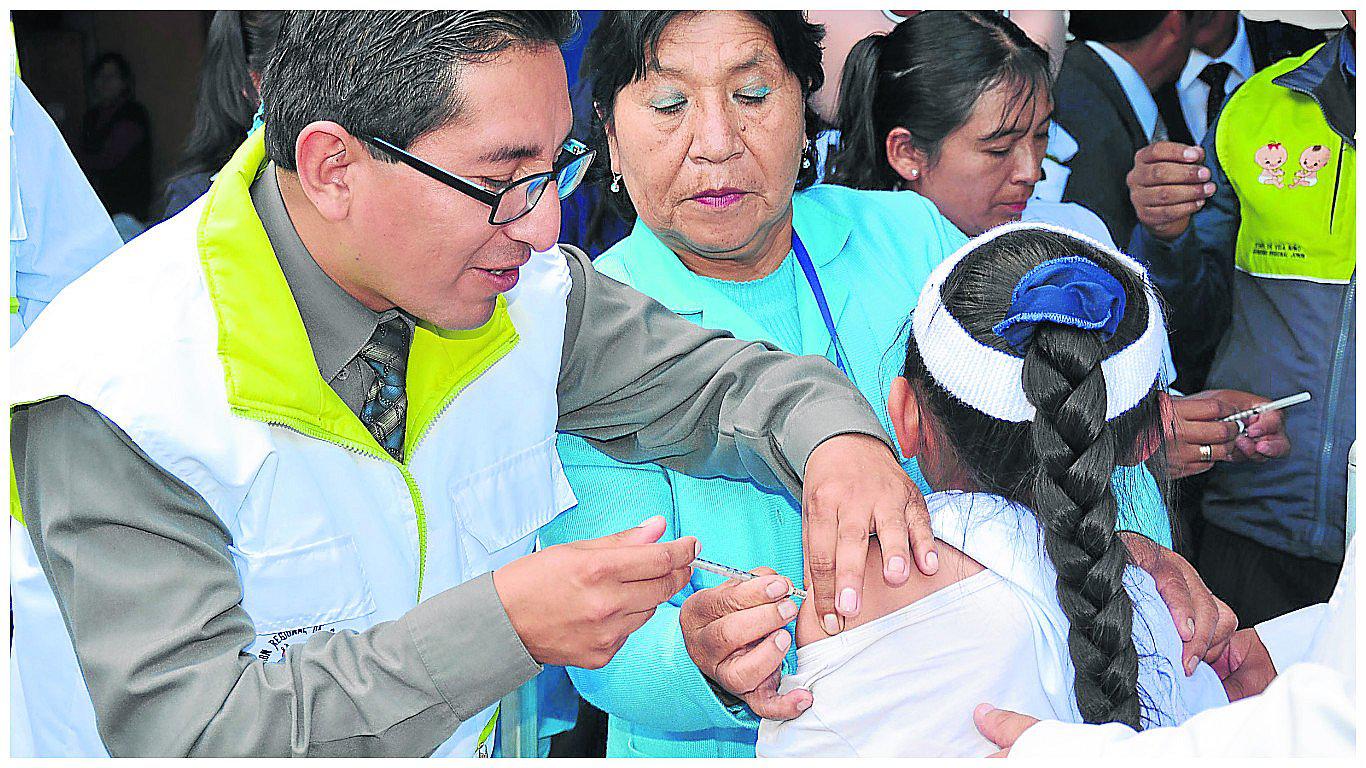 Un promedio de 9 mil niñas fueron vacunadas contra el VPH en Junín