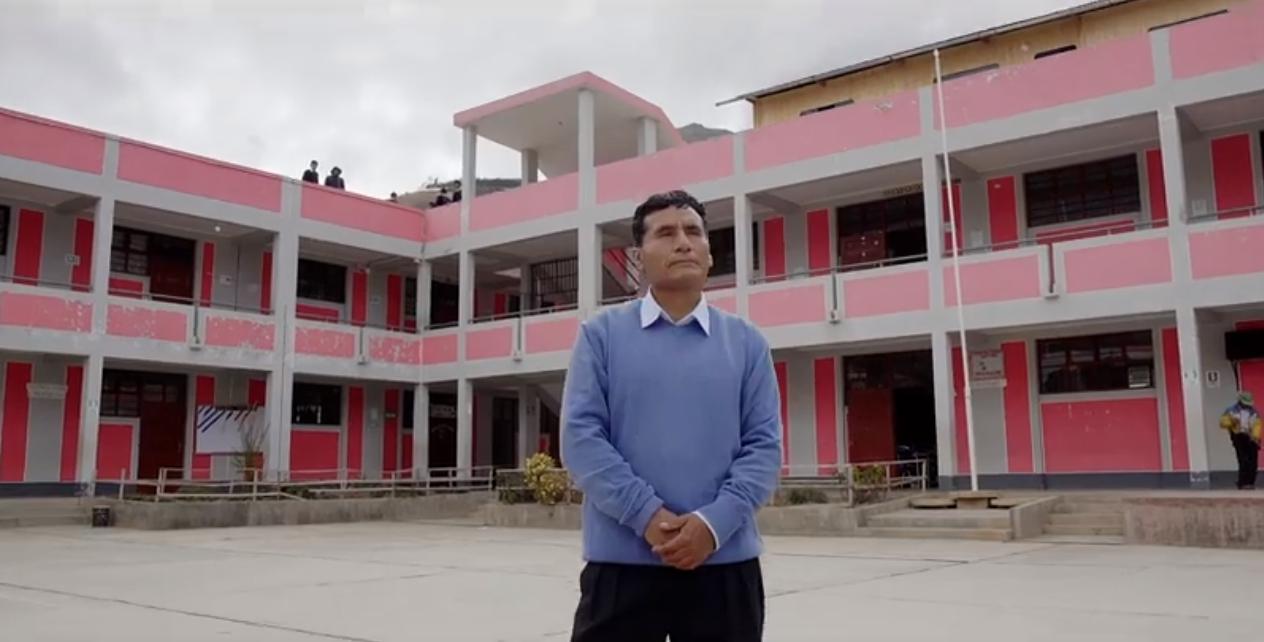 Gerson Ames Gaspar. docente en Huancavelica, nominado para el 'Nobel de Educación'. (Foto: Premio Maestro Excelencia)