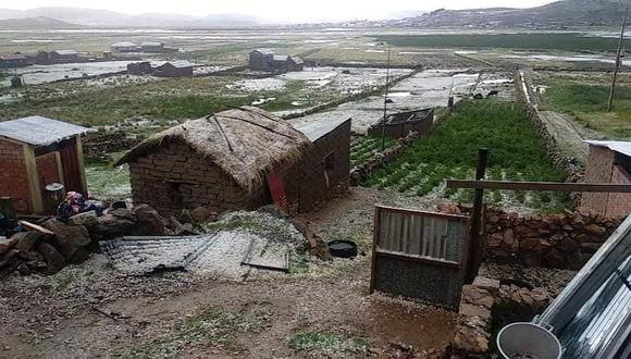 Lo más grave ocurrió en la zona rural, en donde los cultivos fueron destruidos. (Foto: Difusión)