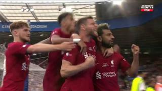 Liverpool vs. Manchester City: Salah canjeó un penal por el gol del 2-1 en la Community Shield (VIDEO)
