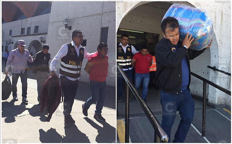 Dos detenidos por transportan 18 kilos de droga