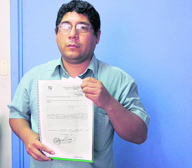 Docente fraguó documentos para su nombramiento y juez anula su resolución