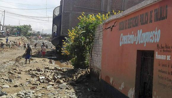 Trujillo: El 40% de pobladores que viven en el cauce de la quebrada San Ildefonso tienen título de propiedad  (VIDEO)