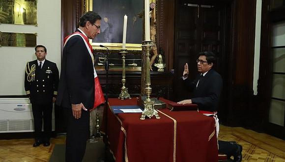 Vicente Zeballos juró como jefe de Gabinete (FOTOS)