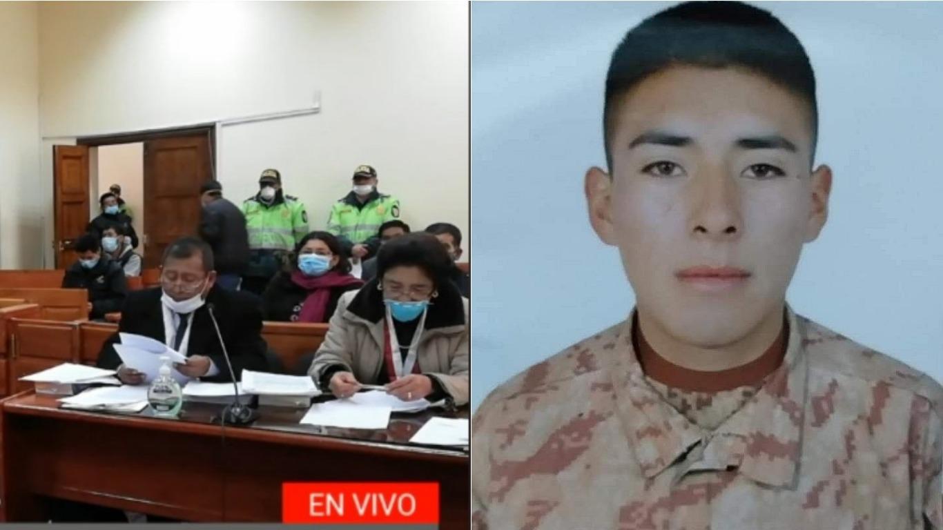 El soldado soñaba con ser policía, según reveló su hermana. Foto: Composición