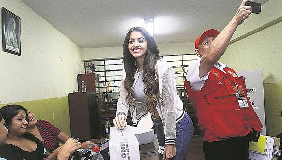 Milett Figueroa: “No me arrepiento de haber renunciado al Miss Perú Universo”